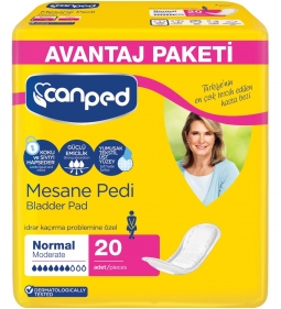 Canped Mesane Pedi Normal (M) 20 Adet 